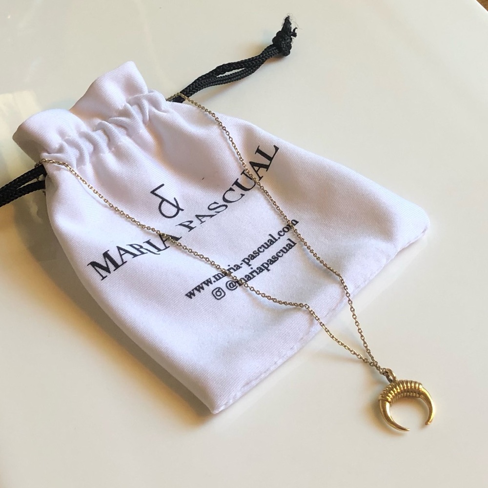 Maria Pascual Small Horn Necklace